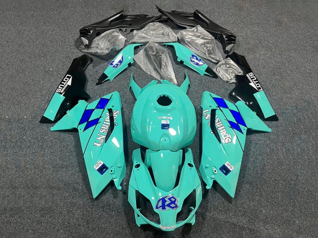 Purchase 2006-2011 Mint Green Spains No1 48 Aprilia RS125 Motorcycle Fairings UK