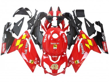 Purchase 2006-2011 Red White Yellow Black Aprilia RS125 Motorcycle Fairings UK