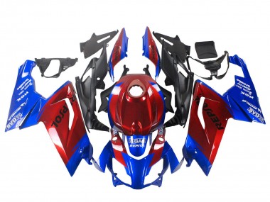 Purchase 2006-2011 Blue Red Repsol Aprilia RS125 Motorcycle Fairings UK