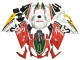 Purchase 2006-2011 White Red Green Aprilia RS125 Motorcycle Fairings UK
