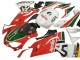 Purchase 2006-2011 White Red Green Aprilia RS125 Motorcycle Fairings UK