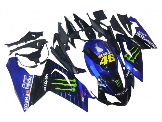 Purchase 2006-2011 Blue Black Green Monster 46 Aprilia RS125 Motorcycle Fairings UK