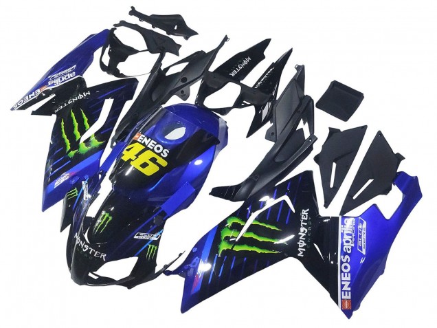 Purchase 2006-2011 Blue Black Green Monster 46 Aprilia RS125 Motorcycle Fairings UK