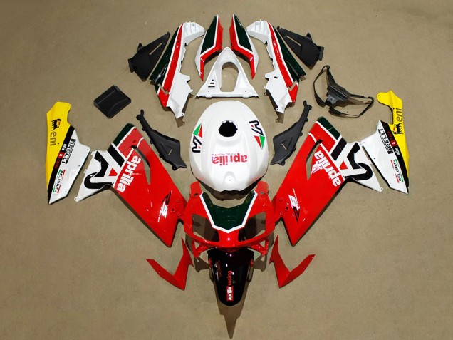 Purchase 2006-2011 Red White Black Yellow Aprilia RS125 Motorcycle Fairings UK