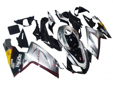 Purchase 2006-2011 Silver Black Aprilia RS125 Motorcycle Fairings UK