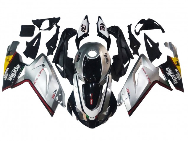 Purchase 2006-2011 Silver Black Aprilia RS125 Motorcycle Fairings UK