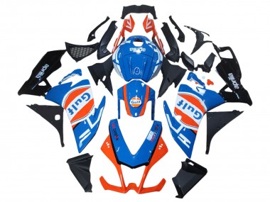 Purchase 2012-2018 White Blue Orange Glossy Black Gulf Aprilia RS4 50 125 Motorcycle Fairings UK