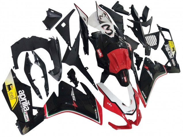Purchase 2012-2018 White Red Yellow Glossy Black Aprilia RS4 50 125 Motorcycle Fairings UK