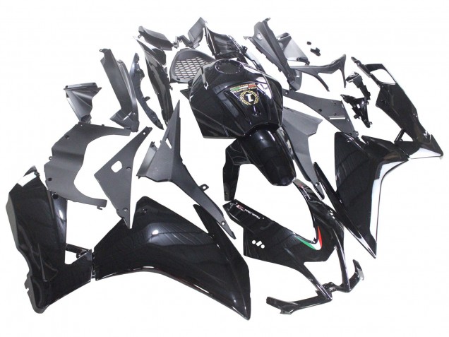 Purchase 2012-2018 Glossy Black Aprilia RS4 50 125 Motorcycle Fairings UK