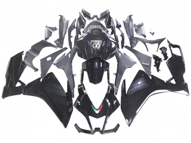 Purchase 2012-2018 Glossy Black Aprilia RS4 50 125 Motorcycle Fairings UK