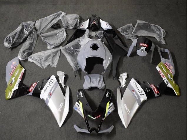 Purchase 2012-2018 White Silver Grey Black Aprilia RS4 50 125 Motorcycle Fairings UK