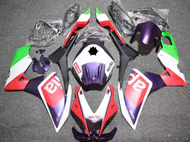 Purchase 2012-2018 White Green Red Purple Aprilia RS4 50 125 Motorcycle Fairings UK