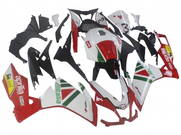 Purchase 2012-2018 White Red Green Yellow Alitalia Aprilia RS4 50 125 Motorcycle Fairing Kits UK