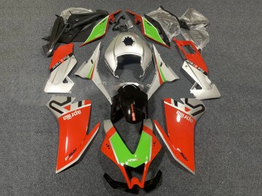 Purchase 2012-2018 Silver Red Green Glossy Black Aprilia RS4 50 125 Motorcycle Fairing UK