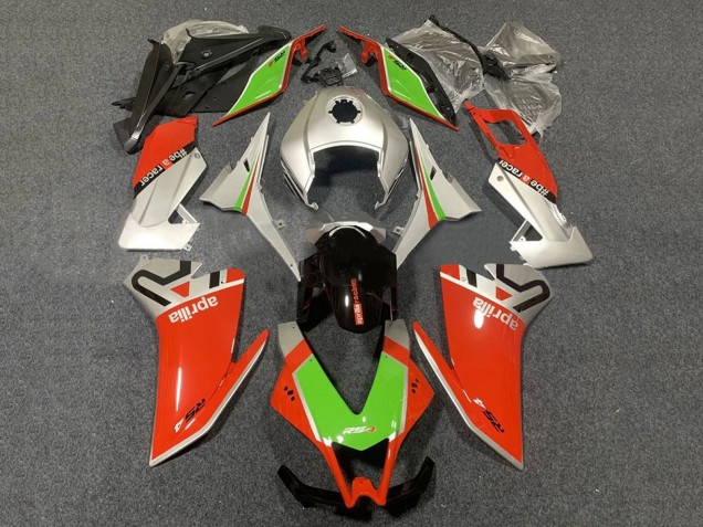 Purchase 2012-2018 Silver Red Green Glossy Black Aprilia RS4 50 125 Motorcycle Fairing UK