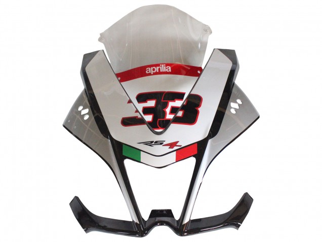 Purchase 2012-2018 Silver Red Glossy Black Aprilia RS4 50 125 Motorcycle Fairings UK