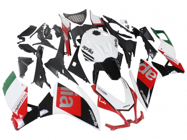 Purchase 2012-2018 White Red Green Glossy Black Aprilia RS4 50 125 Motorcycle Fairings UK