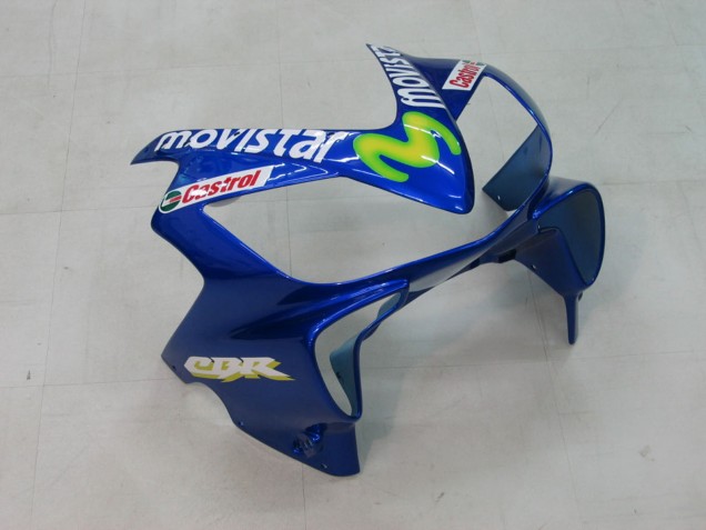 Purchase 2004-2007 Blue Yellow Green MoviStar Honda CBR600 F4i Motorcycle Fairings UK