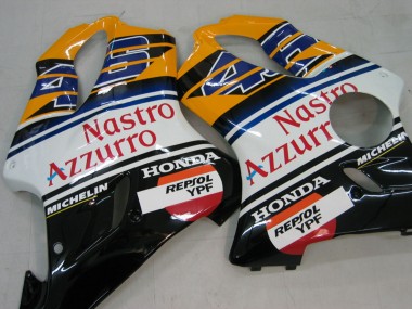 Purchase 2004-2007 Yellow Blue White Black Nastro Azzurro Honda CBR600 F4i Motorcycle Fairings UK