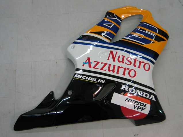 Purchase 2004-2007 Yellow Blue White Black Nastro Azzurro Honda CBR600 F4i Motorcycle Fairings UK