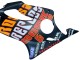Purchase 2004-2007 Matte Black Orange Rossi Honda CBR600 F4i Motorcycle Fairings UK