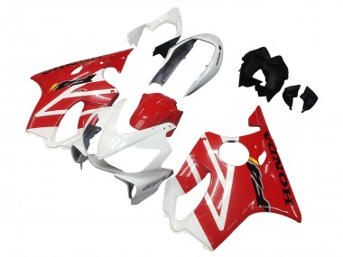 Purchase 2004-2007 White Red Honda CBR600 F4i Motorcycle Fairings UK