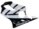 Purchase 2004-2007 White Glossy Black Honda CBR600 F4i Motorcycle Fairings UK