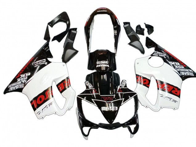 Purchase 2004-2007 White Glossy Black Red Repsol Honda CBR600 F4i Motorcycle Fairings UK