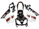 Purchase 2004-2007 White Glossy Black Red Repsol Honda CBR600 F4i Motorcycle Fairings UK