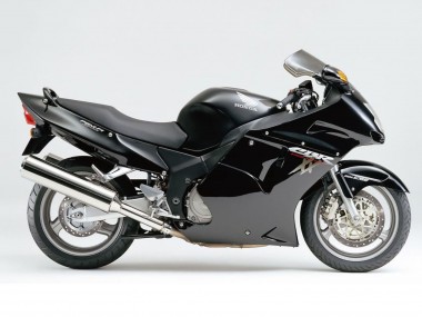 Purchase 1996-2007 Glossy Black Honda CBR1100XX Blackbird Abs Motorcycle Fairings UK