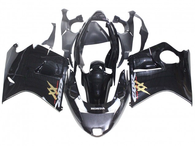 Purchase 1996-2007 Glossy Black Honda CBR1100XX Blackbird Abs Motorcycle Fairings UK