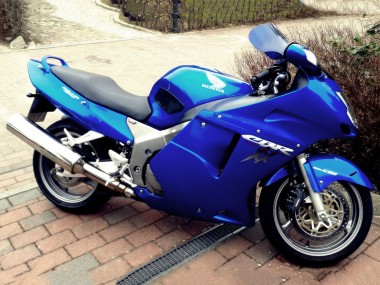 Purchase 1996-2007 Blue Honda CBR1100XX Blackbird Abs Motorcycle Fairings UK