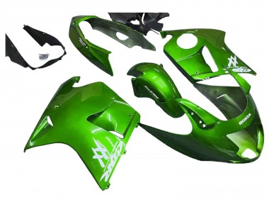 Purchase 1996-2007 Green Honda CBR1100XX Blackbird Motorcycle Fairing UK