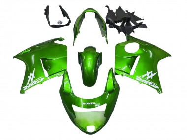 Purchase 1996-2007 Green Honda CBR1100XX Blackbird Motorcycle Fairing UK