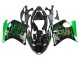 Purchase 1996-2007 Glossy Black Green Flame Honda CBR1100XX Blackbird Motorcycle Fairing UK