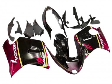 Purchase 1996-2007 Glossy Black Red Yellow Honda CBR1100XX Blackbird Motorcycle Fairings UK