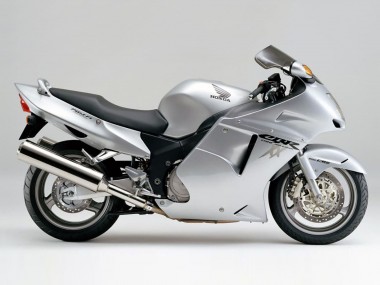Purchase 1996-2007 Silver Grey Honda CBR1100XX Blackbird Motorcycle Fairings UK