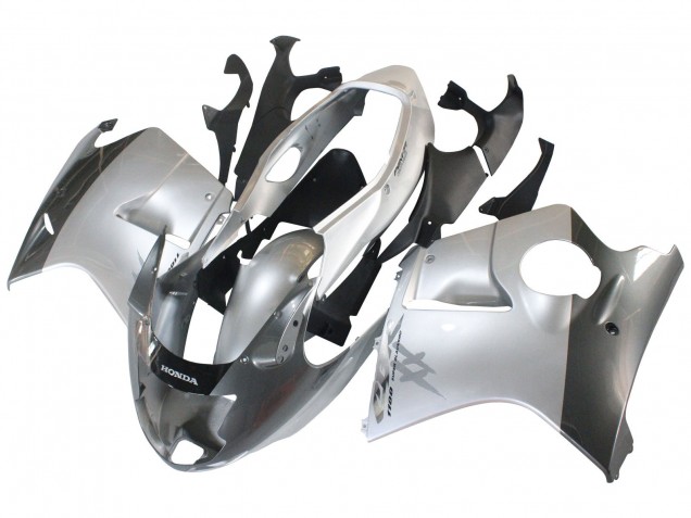 Purchase 1996-2007 Silver Grey Honda CBR1100XX Blackbird Motorcycle Fairings UK