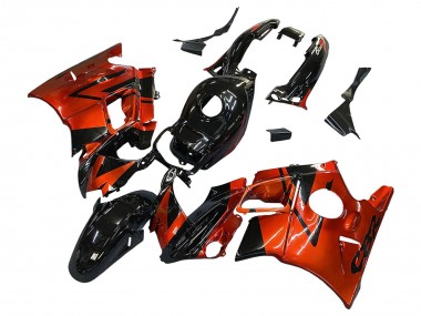Purchase 1991-1994 Orange Glossy Black Honda CBR600 F2 Motorcycle Fairings UK