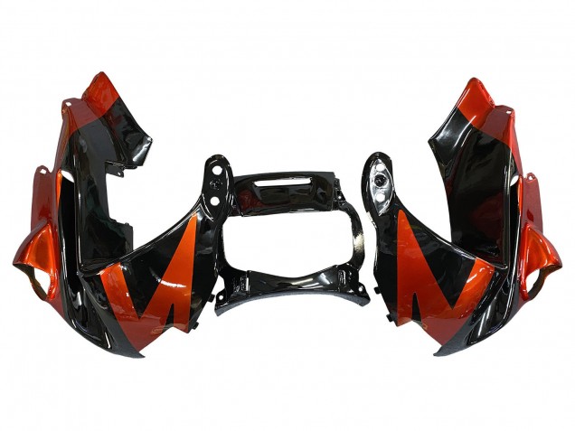 Purchase 1991-1994 Orange Glossy Black Honda CBR600 F2 Motorcycle Fairings UK