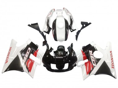 Purchase 1991-1994 White Red Glossy Black Honda CBR600 F2 Motorcycle Fairings UK
