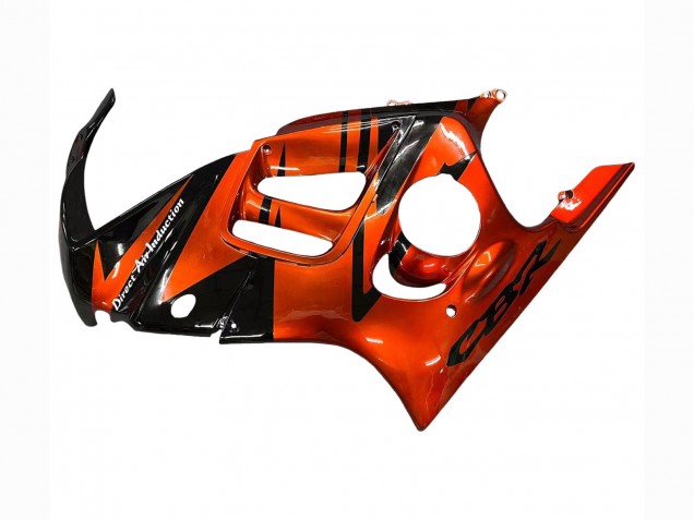 Purchase 1995-1996 Orange Glossy Black Honda CBR600 F3 Motorcycle Fairings UK