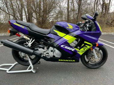 Purchase 1997-1998 Yellow Blue line Honda CBR600 F3 Motorcycle Fairings UK