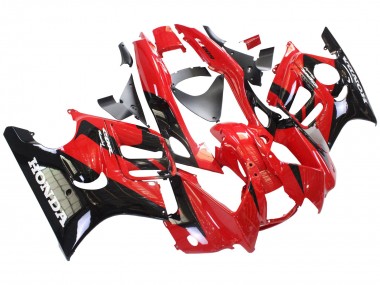 Purchase 1997-1998 Red Glossy Black Honda CBR600 F3 Motorcycle Fairings UK