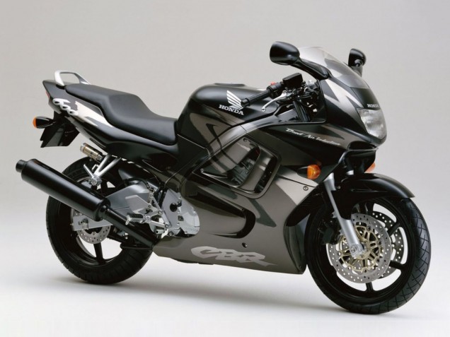 Purchase 1997-1998 Matte Black Grey Honda CBR600 F3 Motorcycle Fairings UK