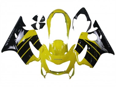Purchase 1999-2000 Yellow Glossy Black Honda CBR600 F4 Motorcycle Fairings UK
