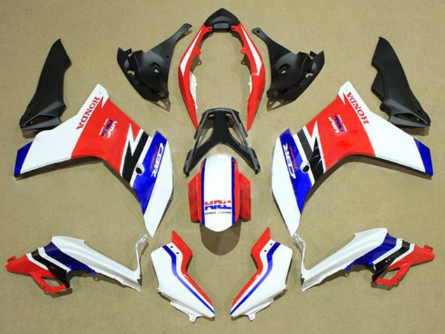 Purchase 2011-2013 White Red Blue Honda CBR600F Motorcycle Fairings UK