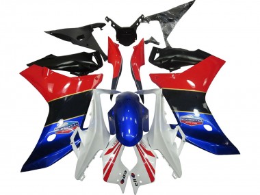 Purchase 2011-2013 White Red Blue Glossy Black Honda CBR600F Motorcycle Fairings UK