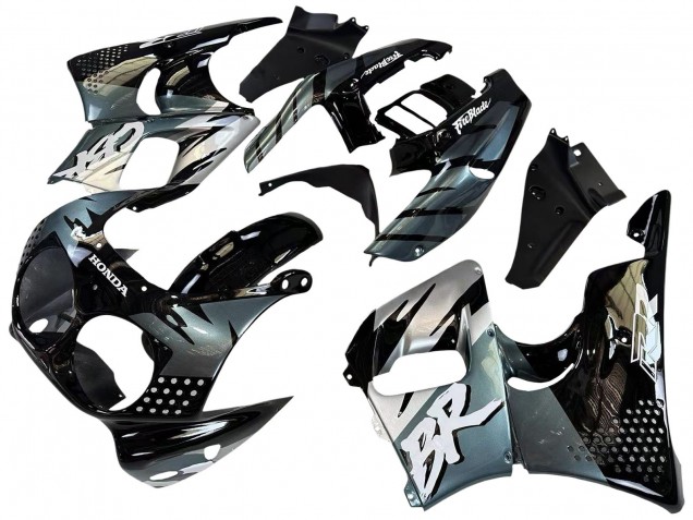 Purchase 1992-1993 Silver Glossy Black Honda CBR900RR 893 Motorcycle Fairings UK
