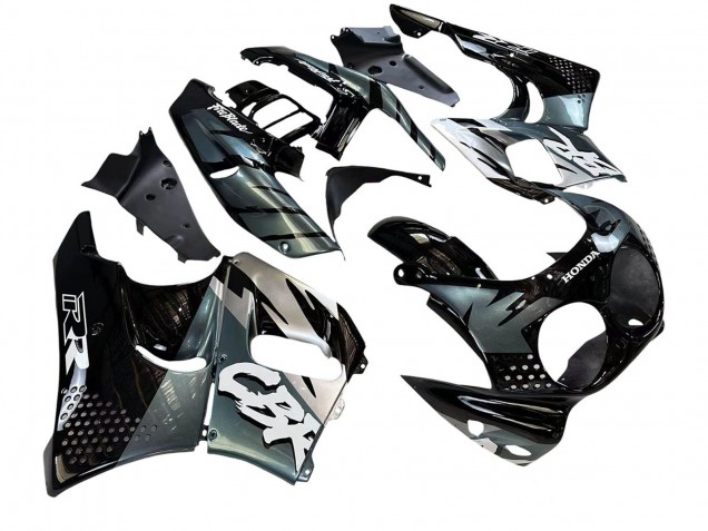 Purchase 1992-1993 Silver Glossy Black Honda CBR900RR 893 Motorcycle Fairings UK